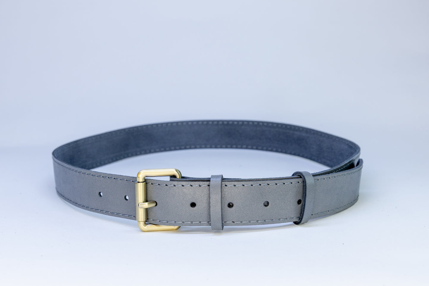 Saddle belt Natural brown