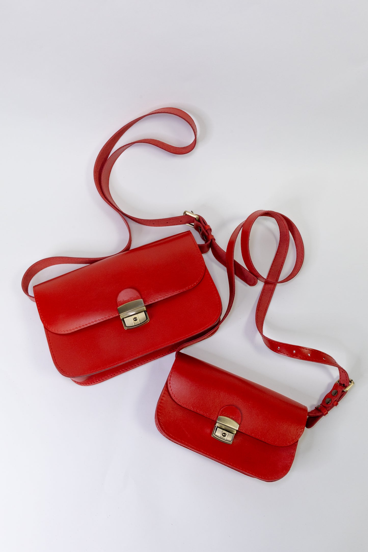 Saddle Love Bag - Kрасный