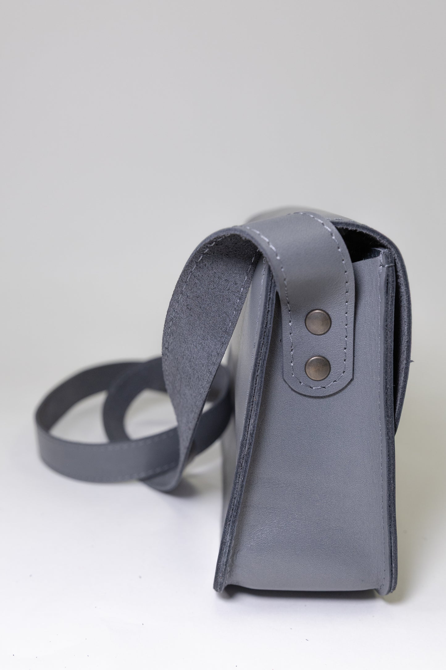 Saddle Love Bag Мини - Серый