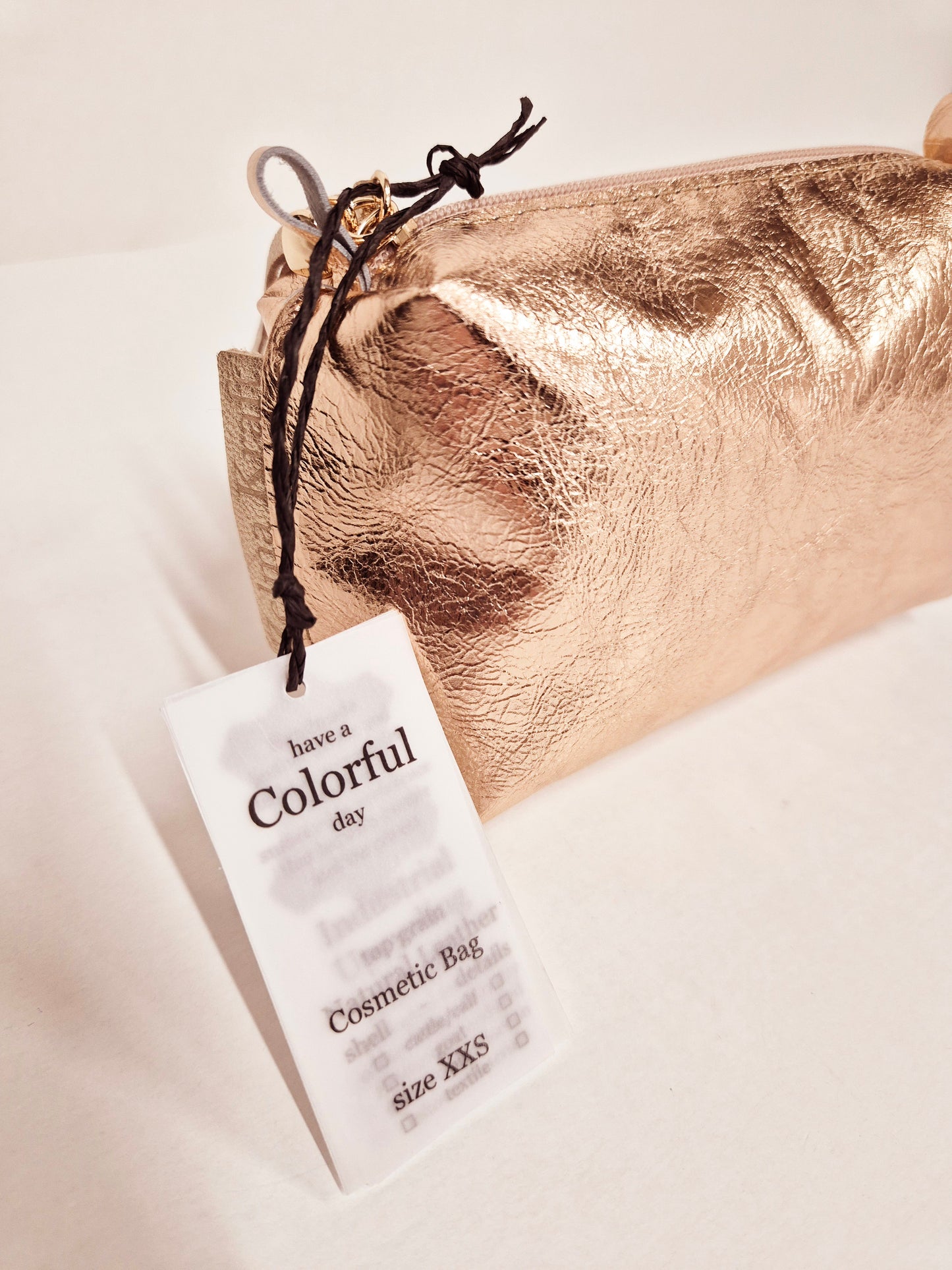 Cosmetic bag Rose gold