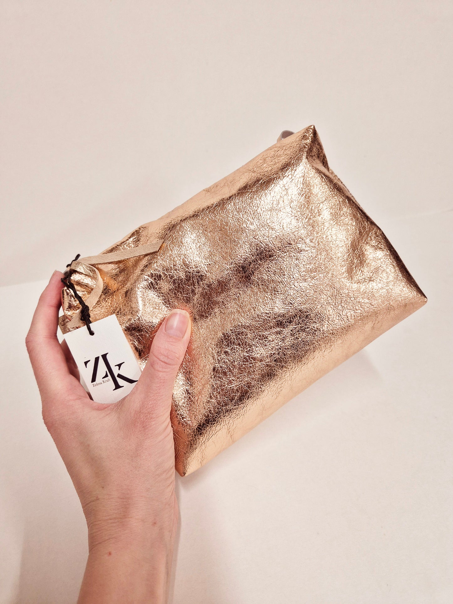 Cosmetic bag Rose gold