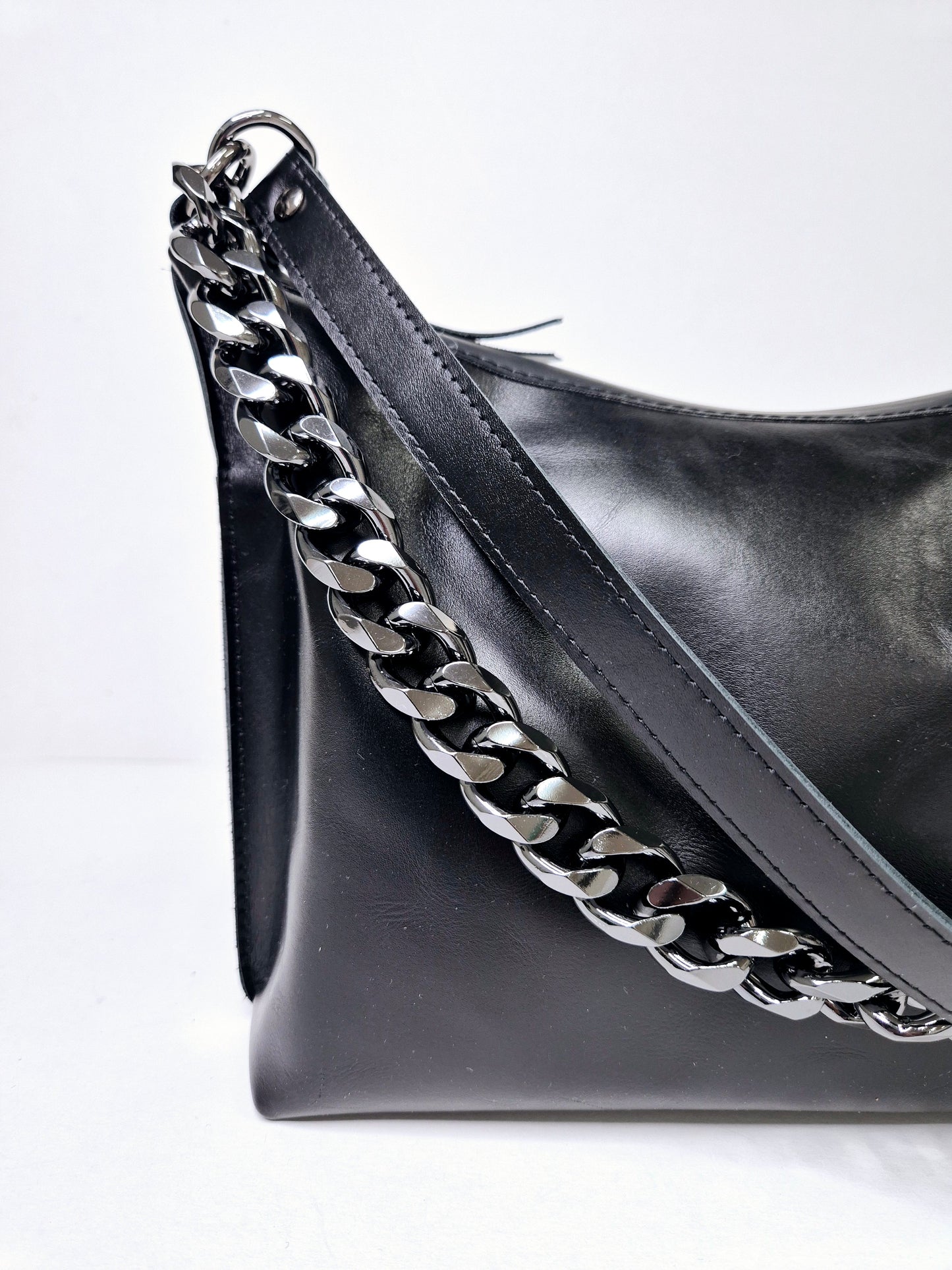 Just black Hobo сумка Cредняя