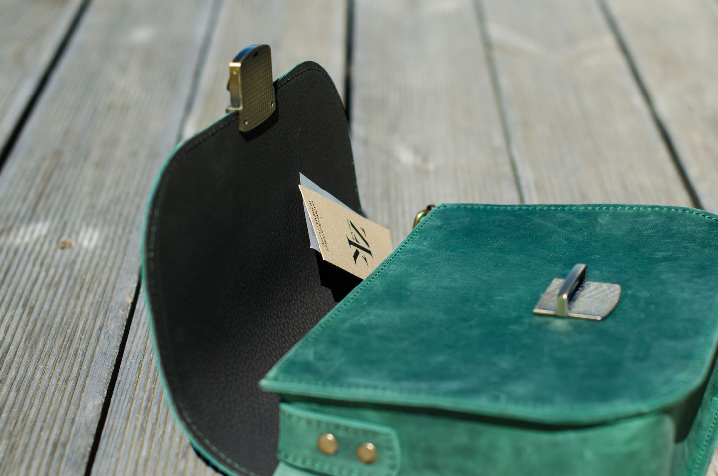 Saddle bag L Green