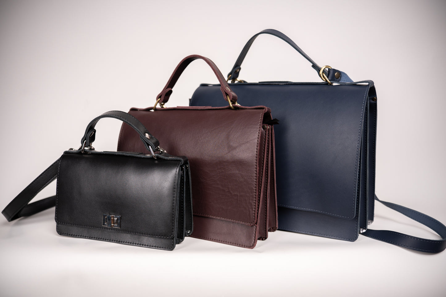 Портфель Черный Средний