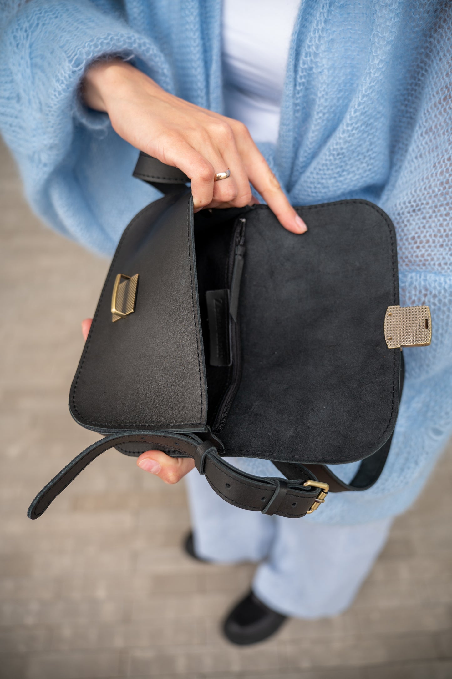 Saddle mazā soma Gaiši brūna