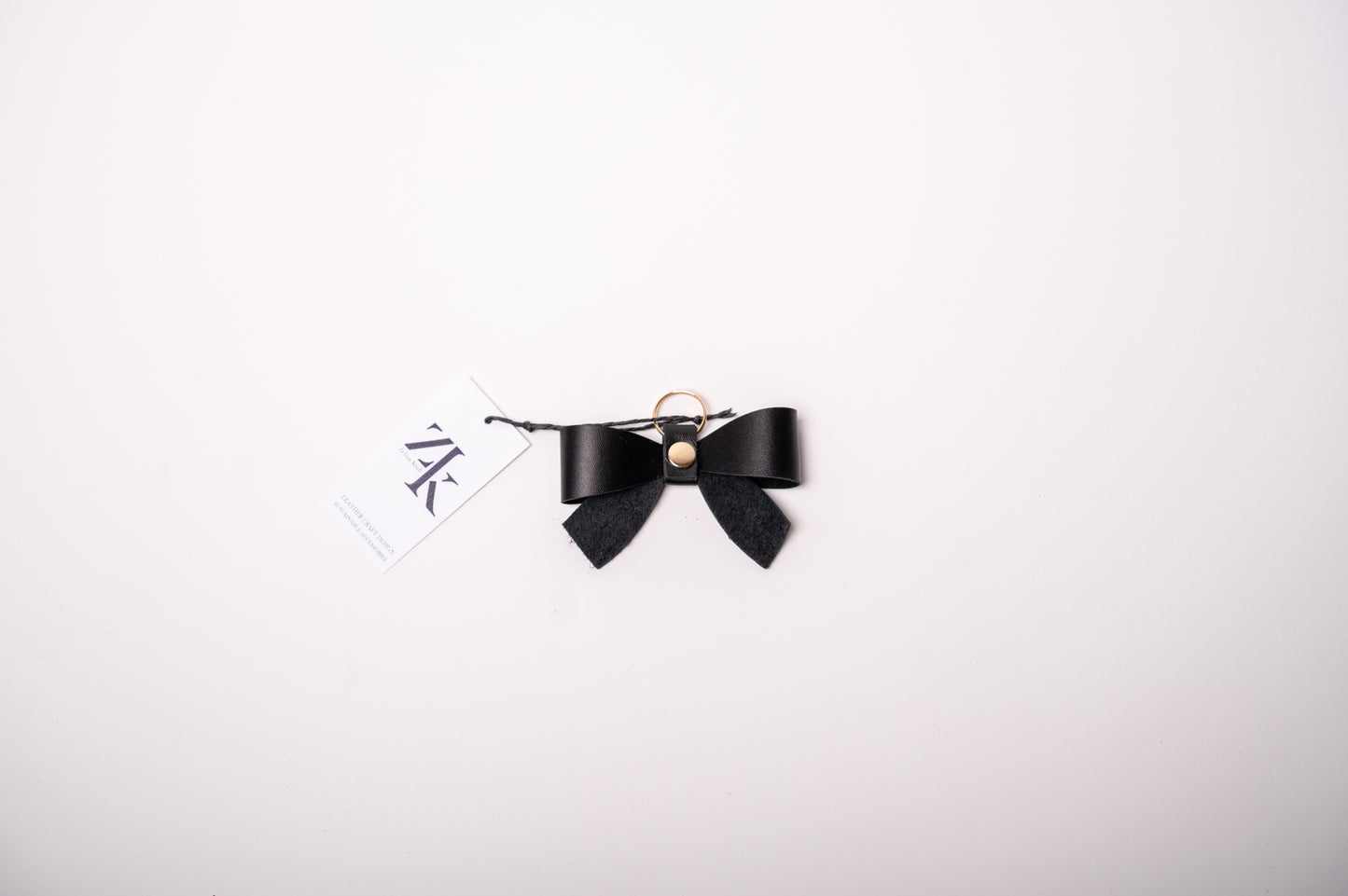 Petit bow Black with gold