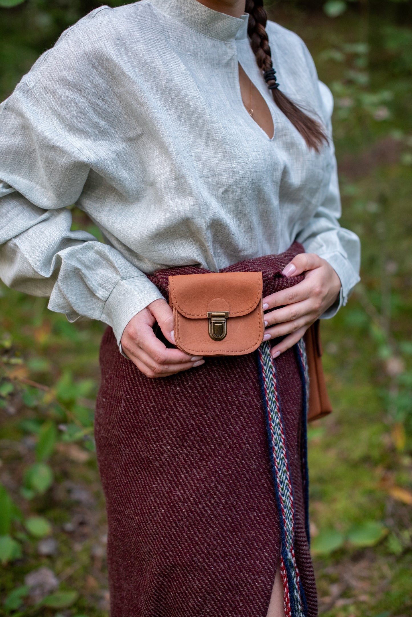 Belt pouch Light brown