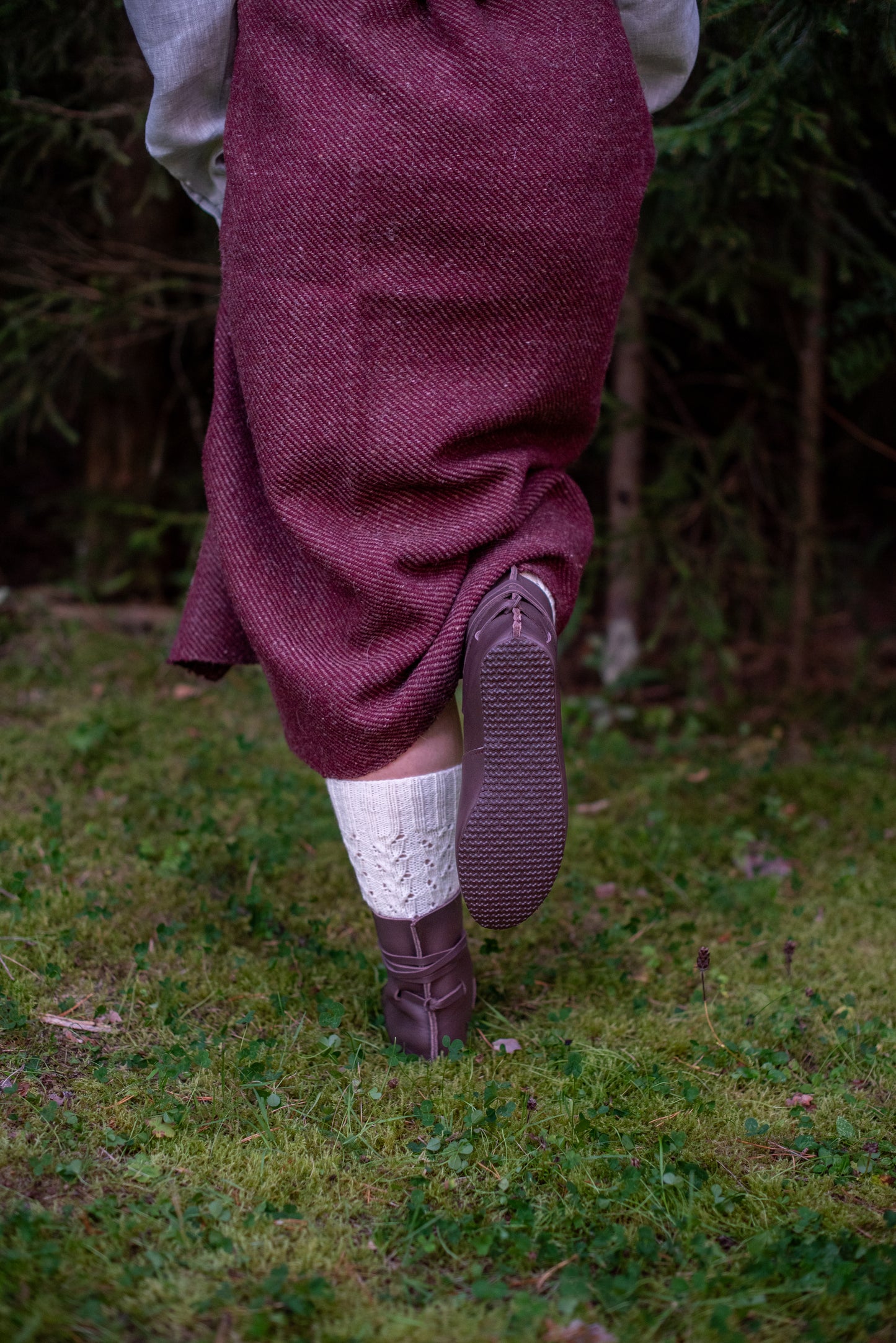 Сапоги Темно-коричневые