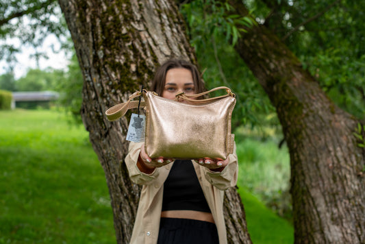 Hobo soma Rozā zelts Mazā