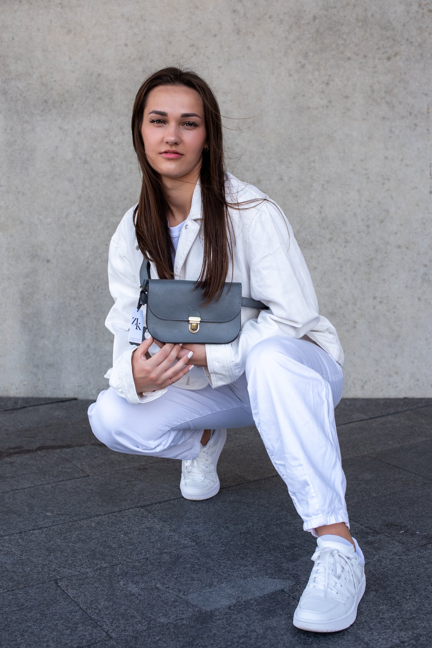 Saddle jostas soma Pelēka