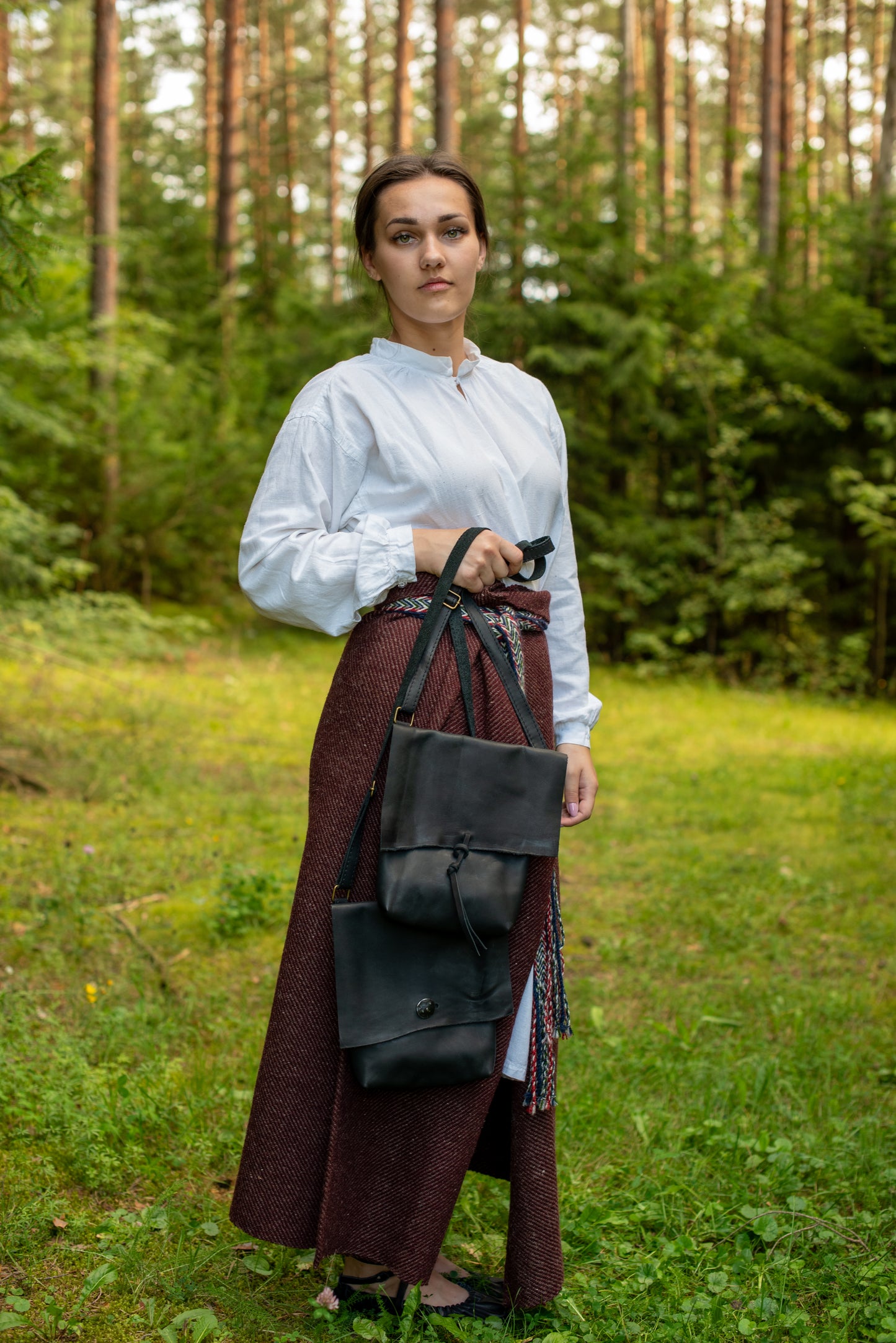 Medium Messenger bag  Black