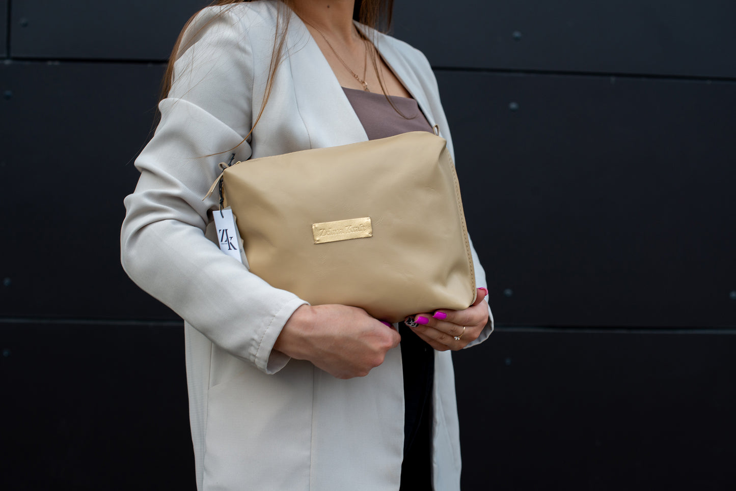 Kosmētikas maks Bēšs