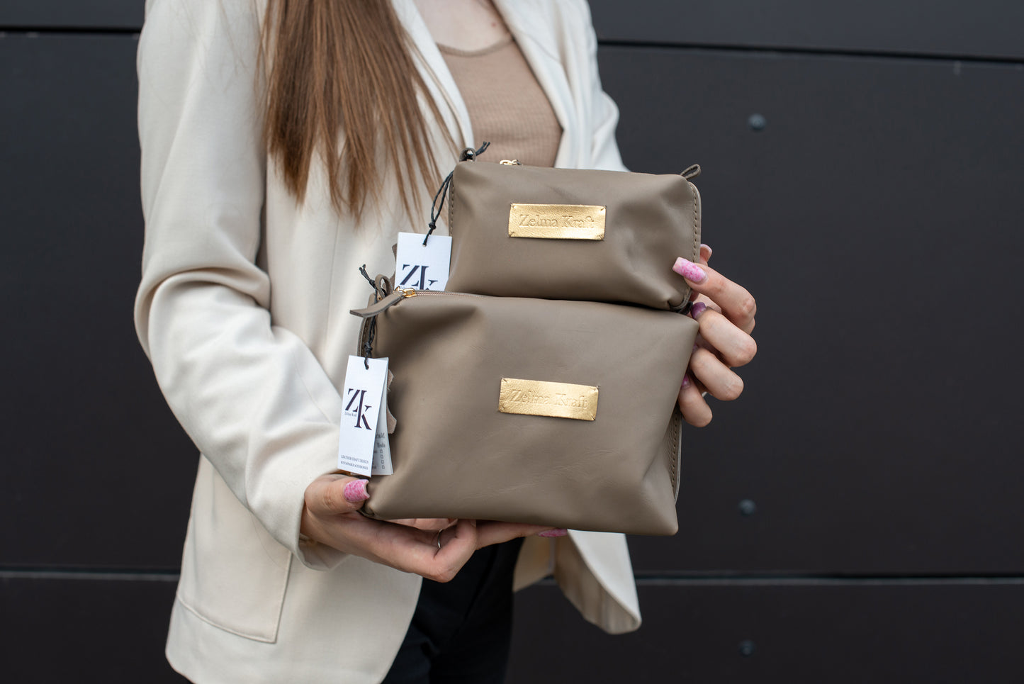 Cosmetic bag Cappuccino