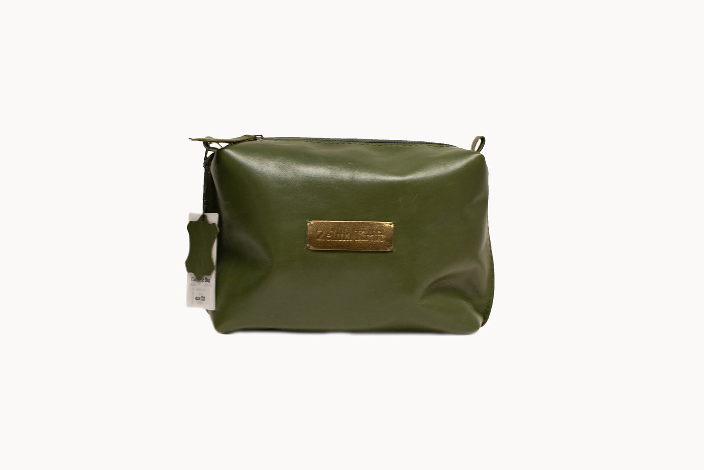 Kosmētikas maks Haki zaļš