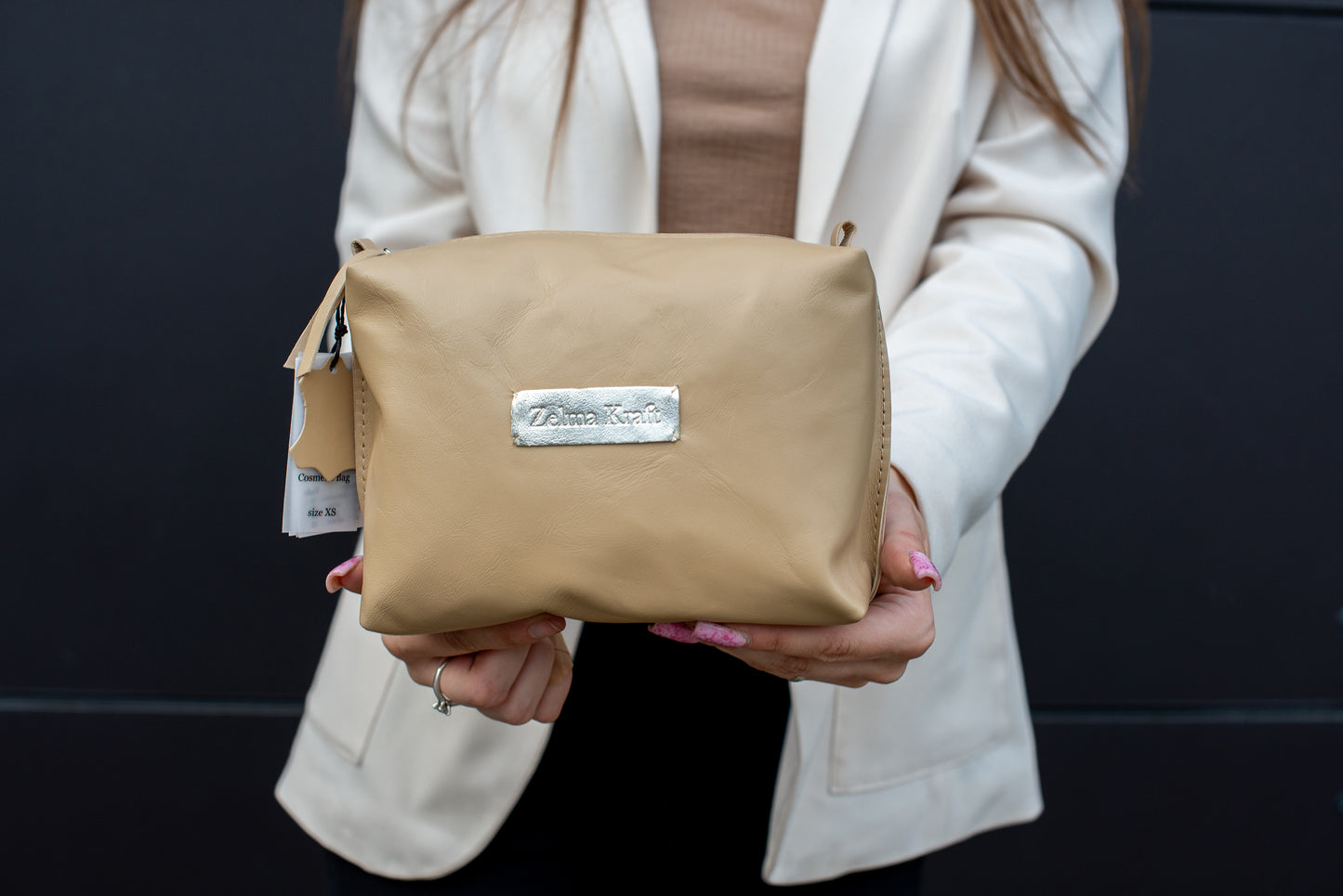 Kosmētikas maks Bēšs