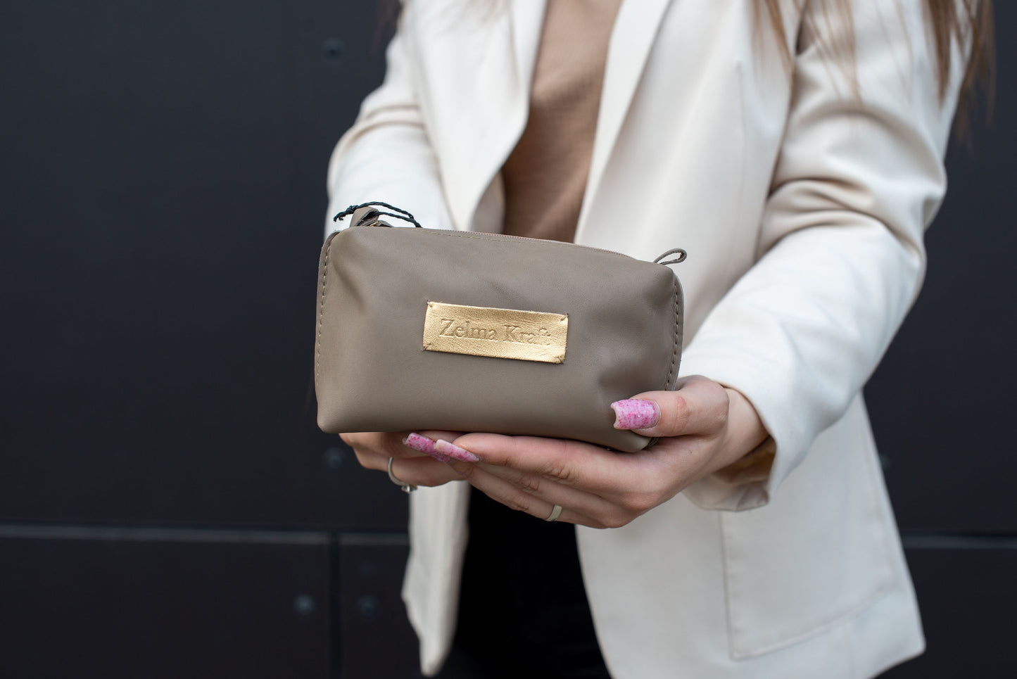 Cosmetic bag Cappuccino