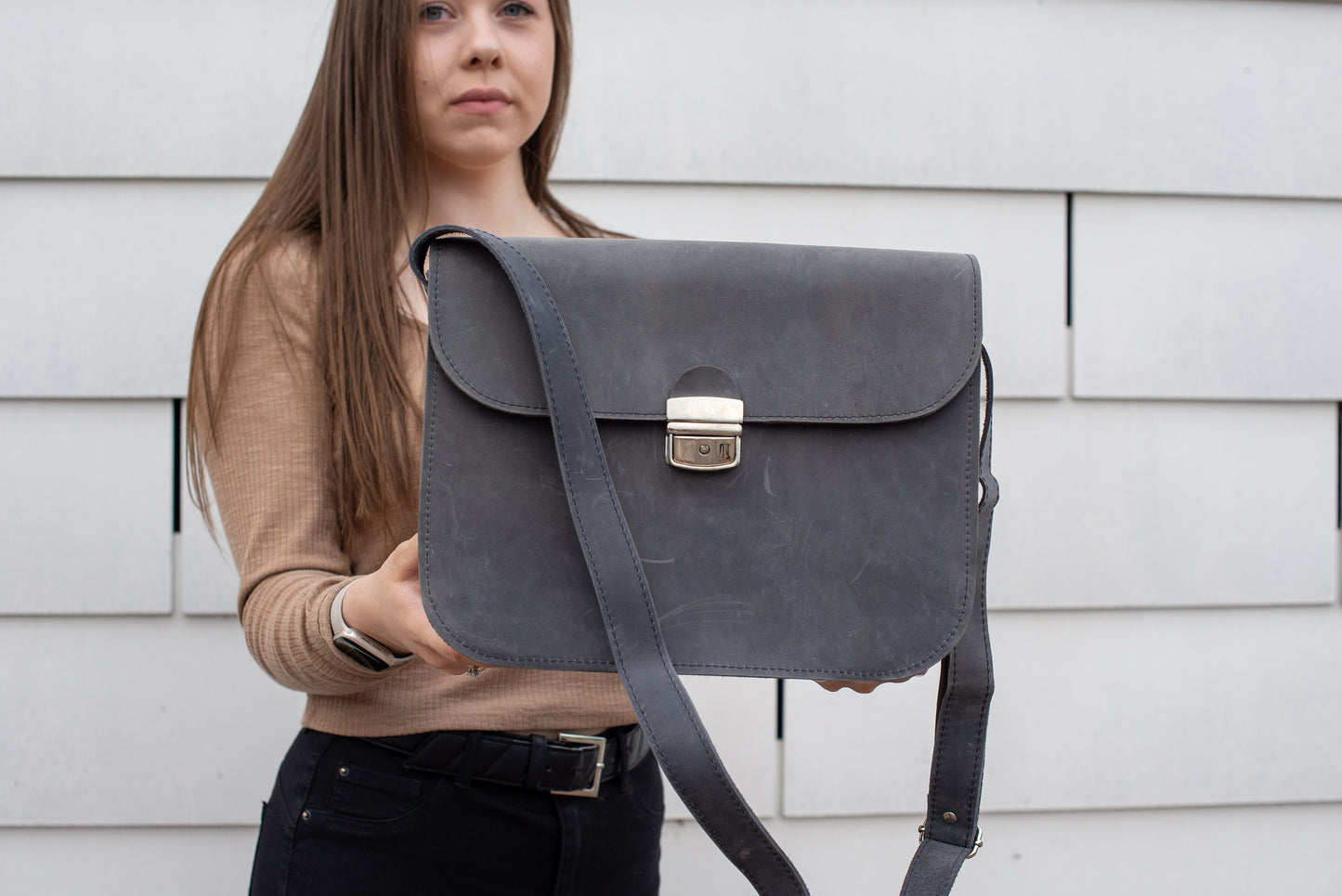 Saddle soma XL Pelēka