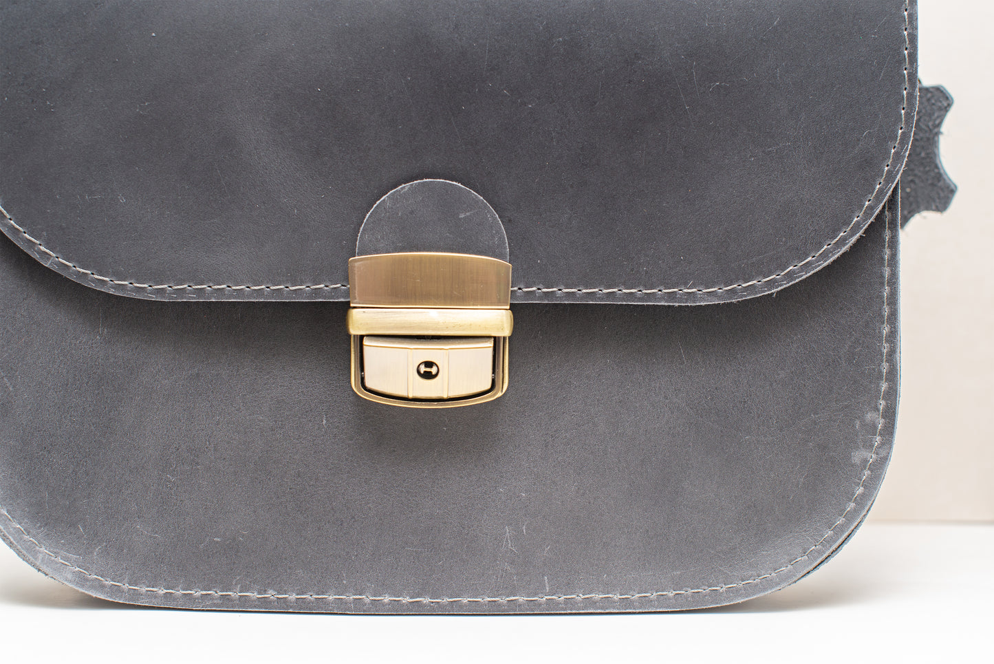 Saddle bag L Grey