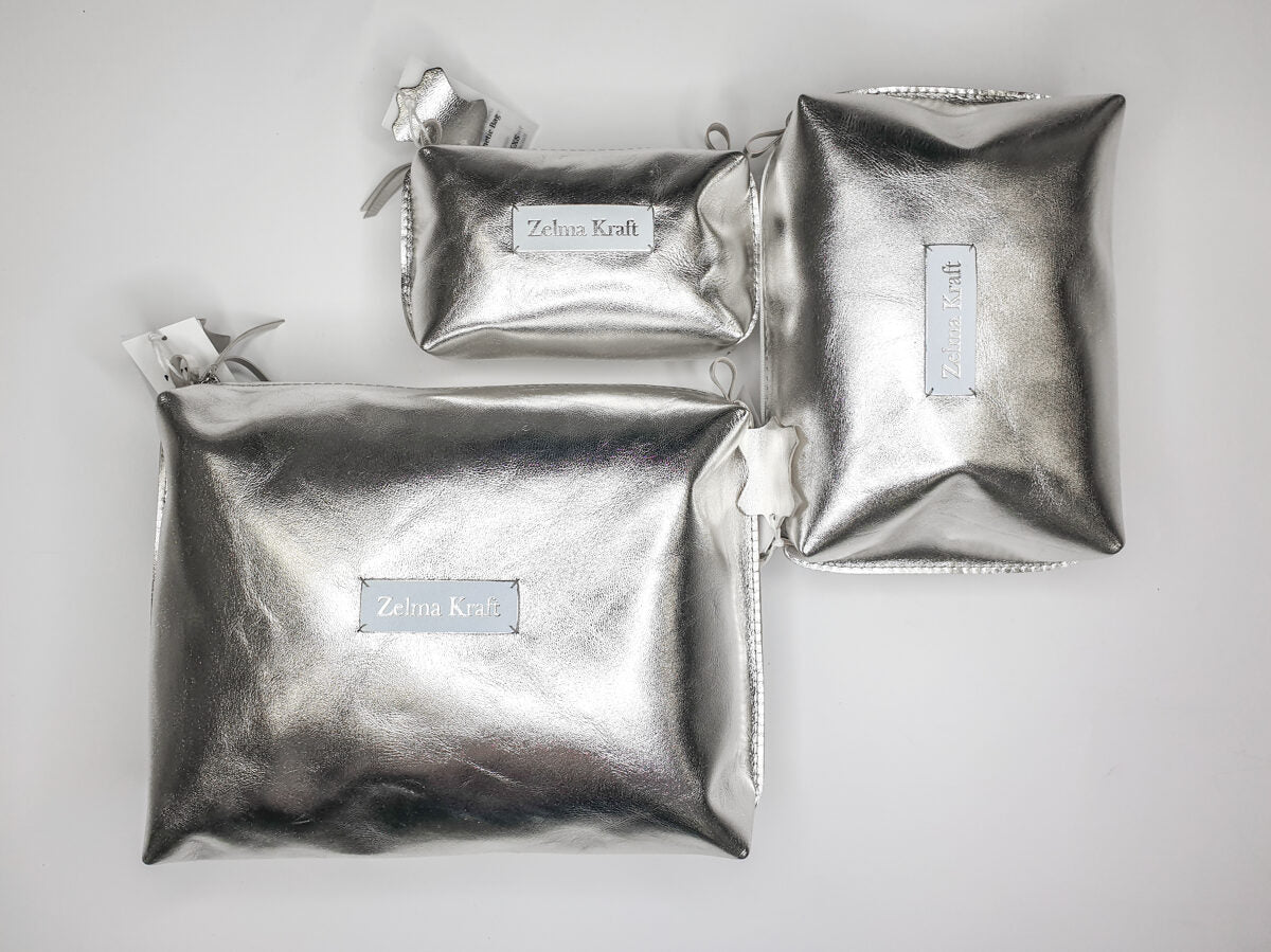 Kosmētikas maks Sudrabs