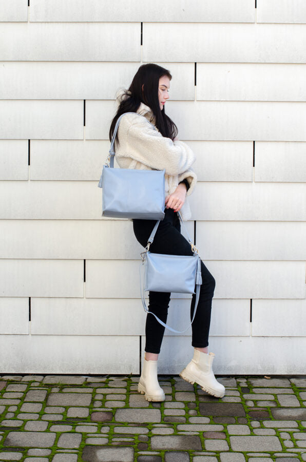 Colorful plecu soma M Gaiši zila