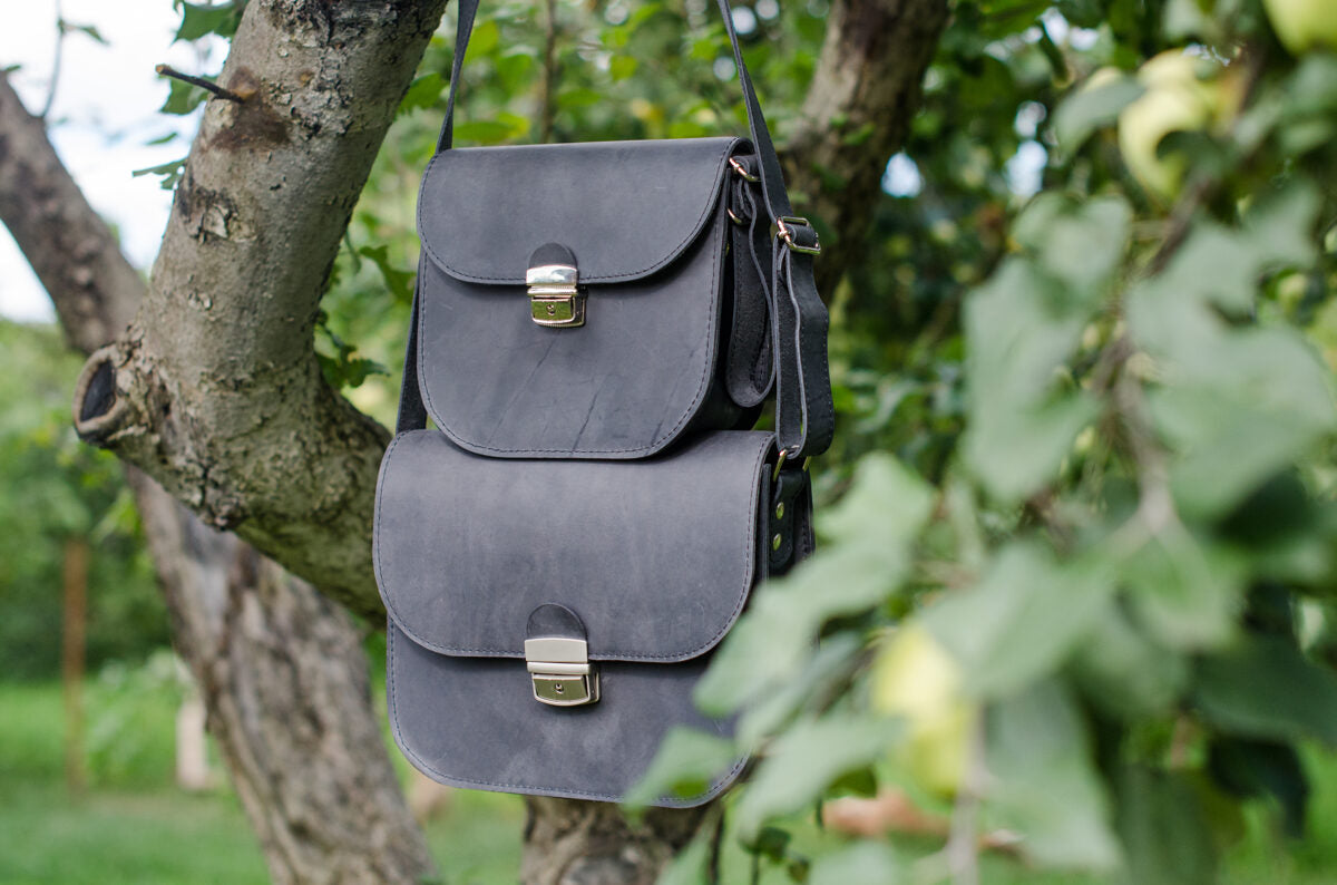 Saddle bag L Grey