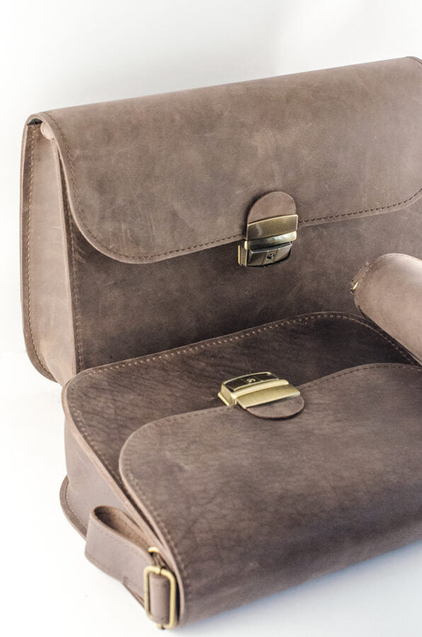 Saddle soma XL Tumši brūns