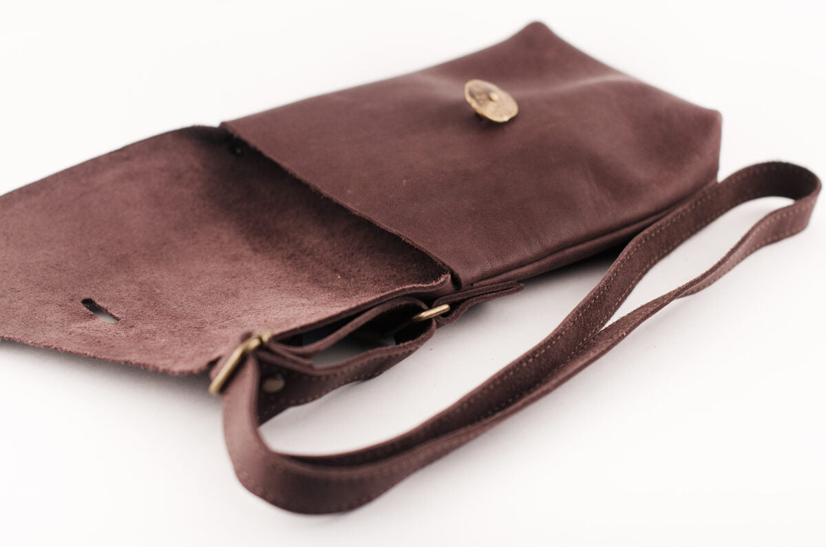 Small Messenger bag Dark brown