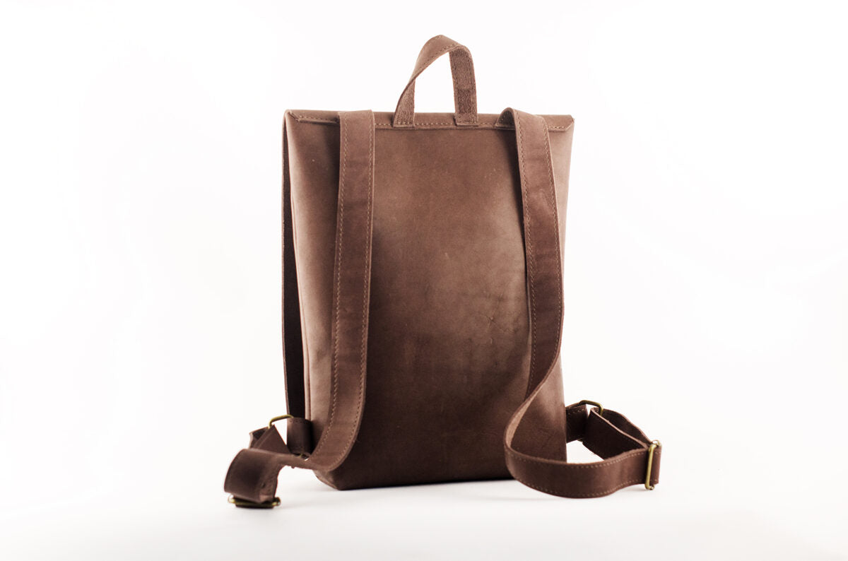 Messenger Backpack Dark brown