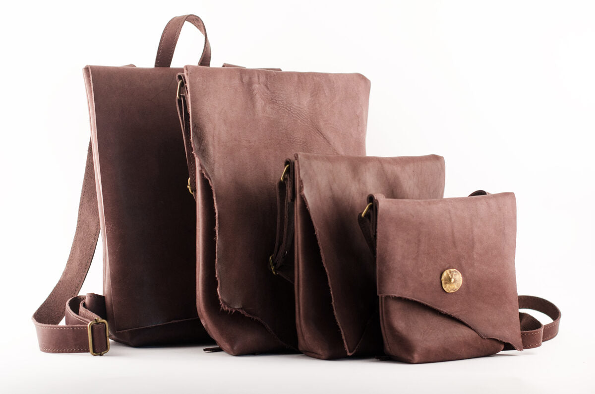 Messenger Backpack Dark brown