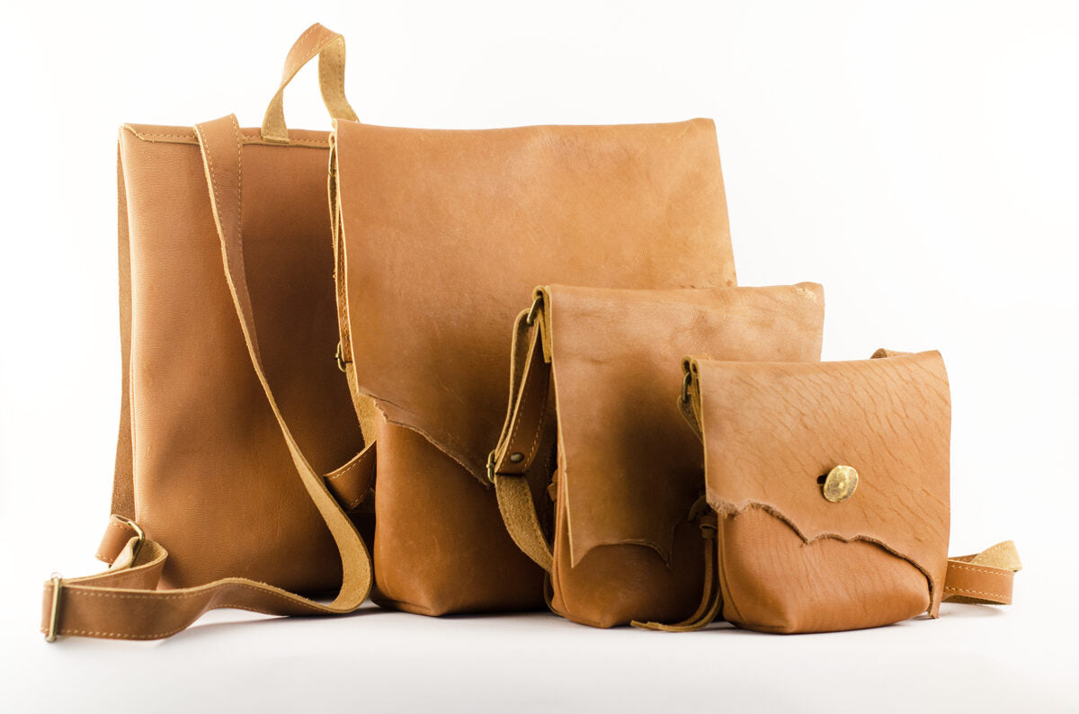 Large Messenger bag Light brown