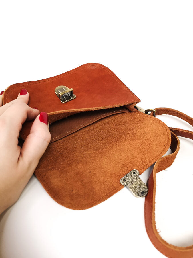 Saddle jostas soma Gaiši brūna