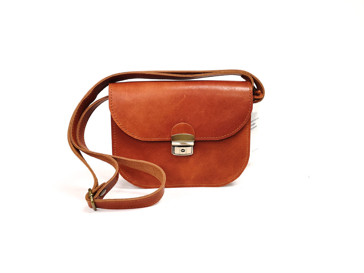 Saddle bag M Light brown