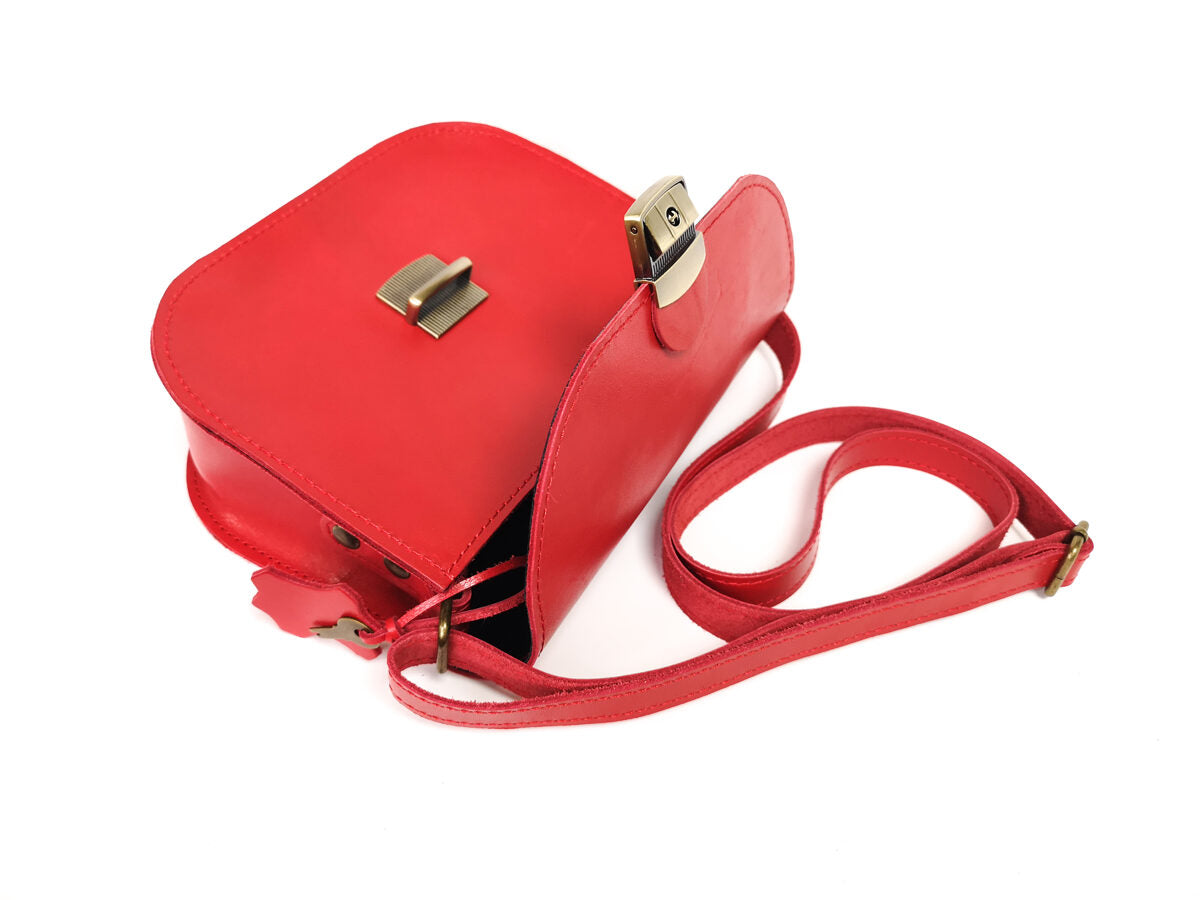 Saddle bag M Red