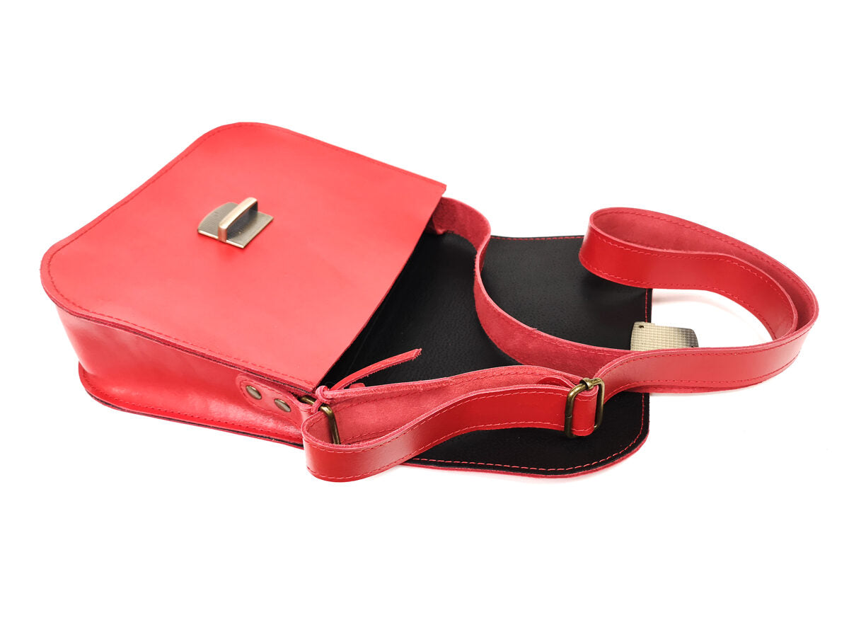Saddle bag L Red