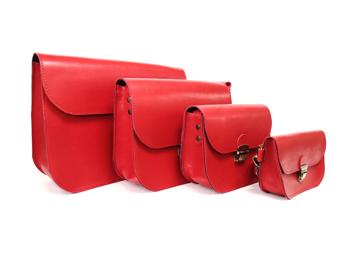 Saddle bag M Red