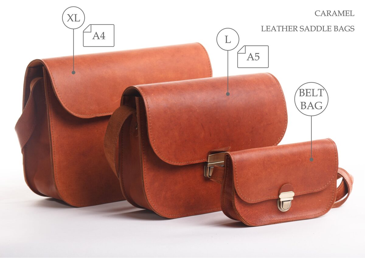 Saddle soma XL Gaiši brūna