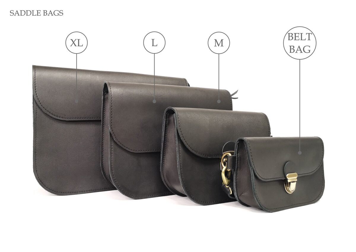 Saddle soma L Melna