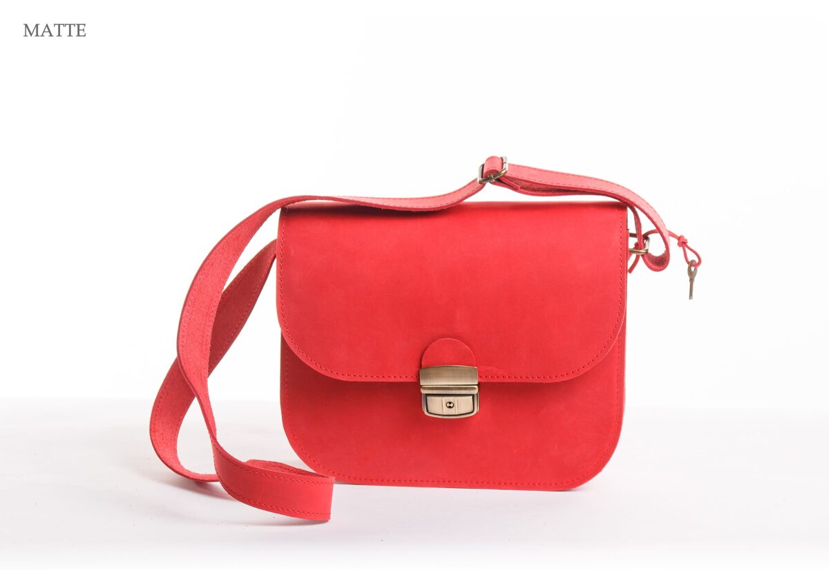 Saddle bag L Red