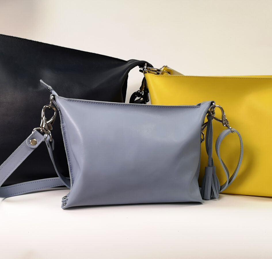 Colorful shoulder bag S Light blue