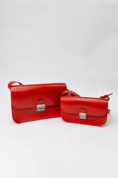 Saddle Love Bag - Kрасный