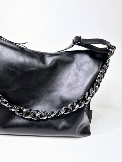 Just black Hobo bag Large