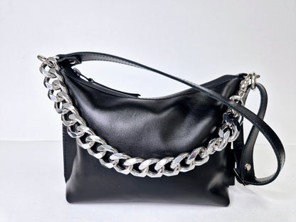 Just black Hobo bag Small