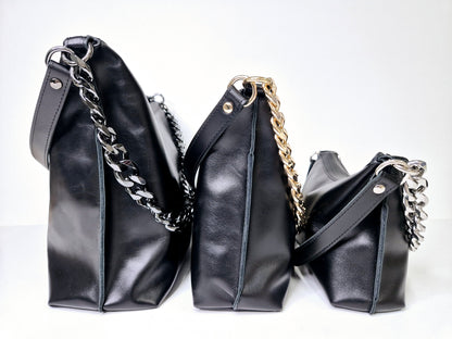 Just black Hobo bag Small