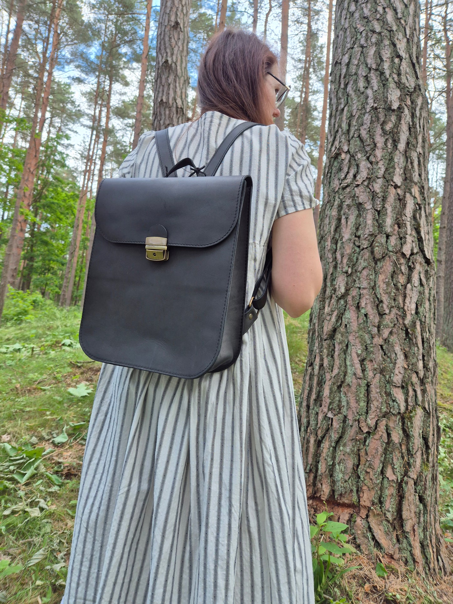 Saddle Backpack Black