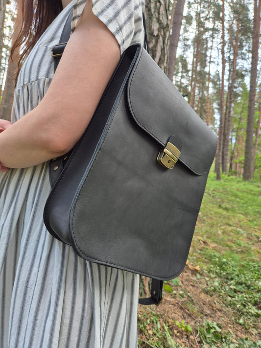 Saddle Backpack Black