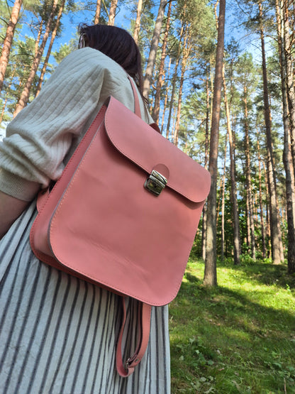 Saddle bag Marshmallow peach