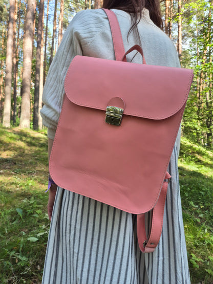 Saddle bag Marshmallow peach