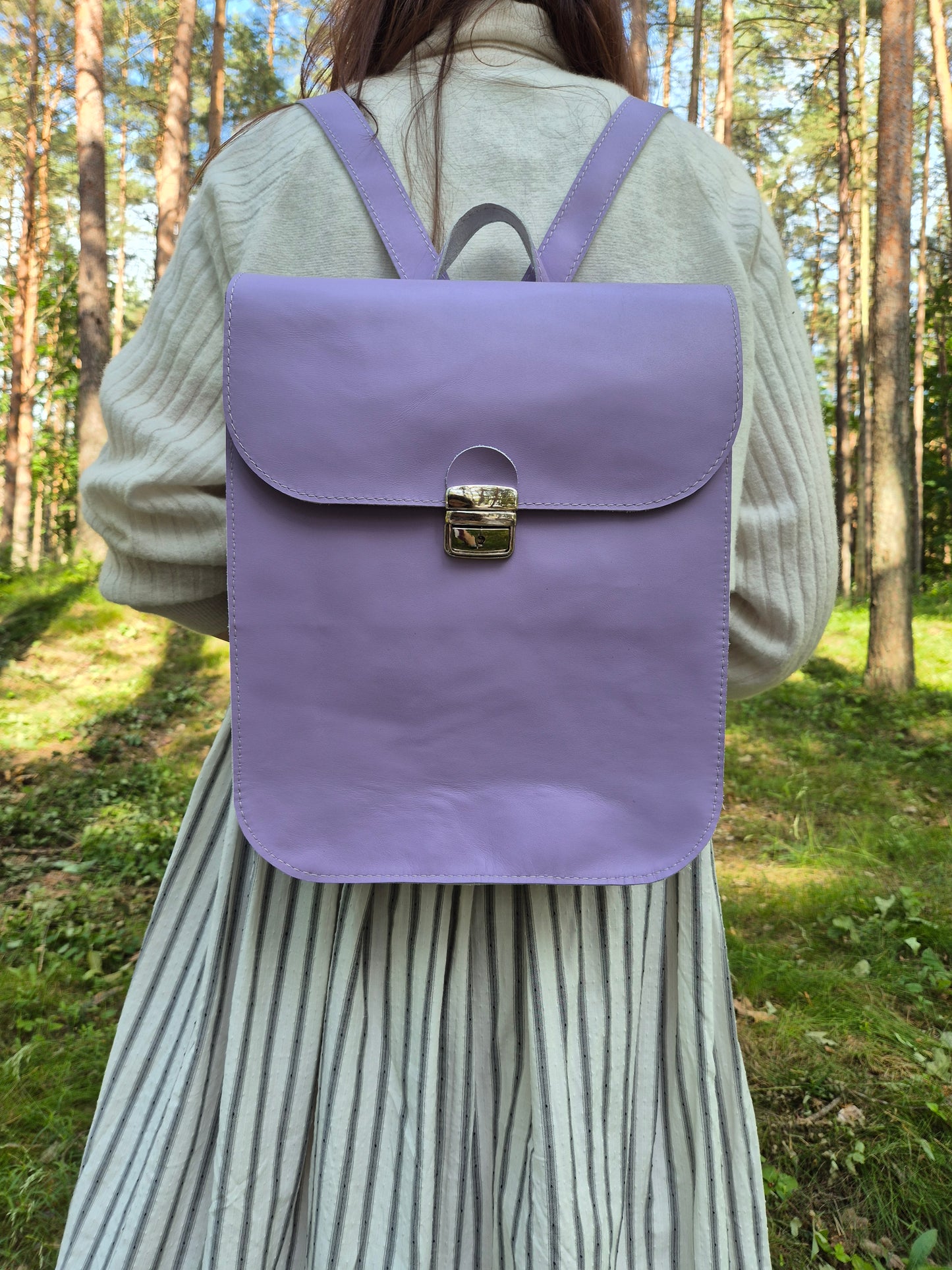 Saddle bag Marshmallow lavender