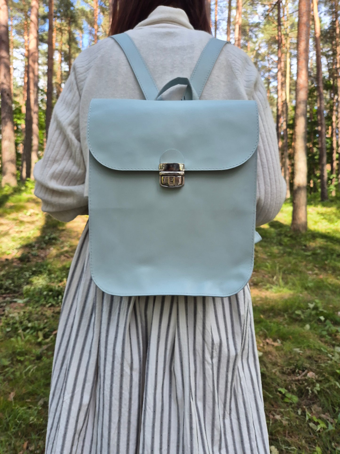 Saddle bag Marshmallow blue