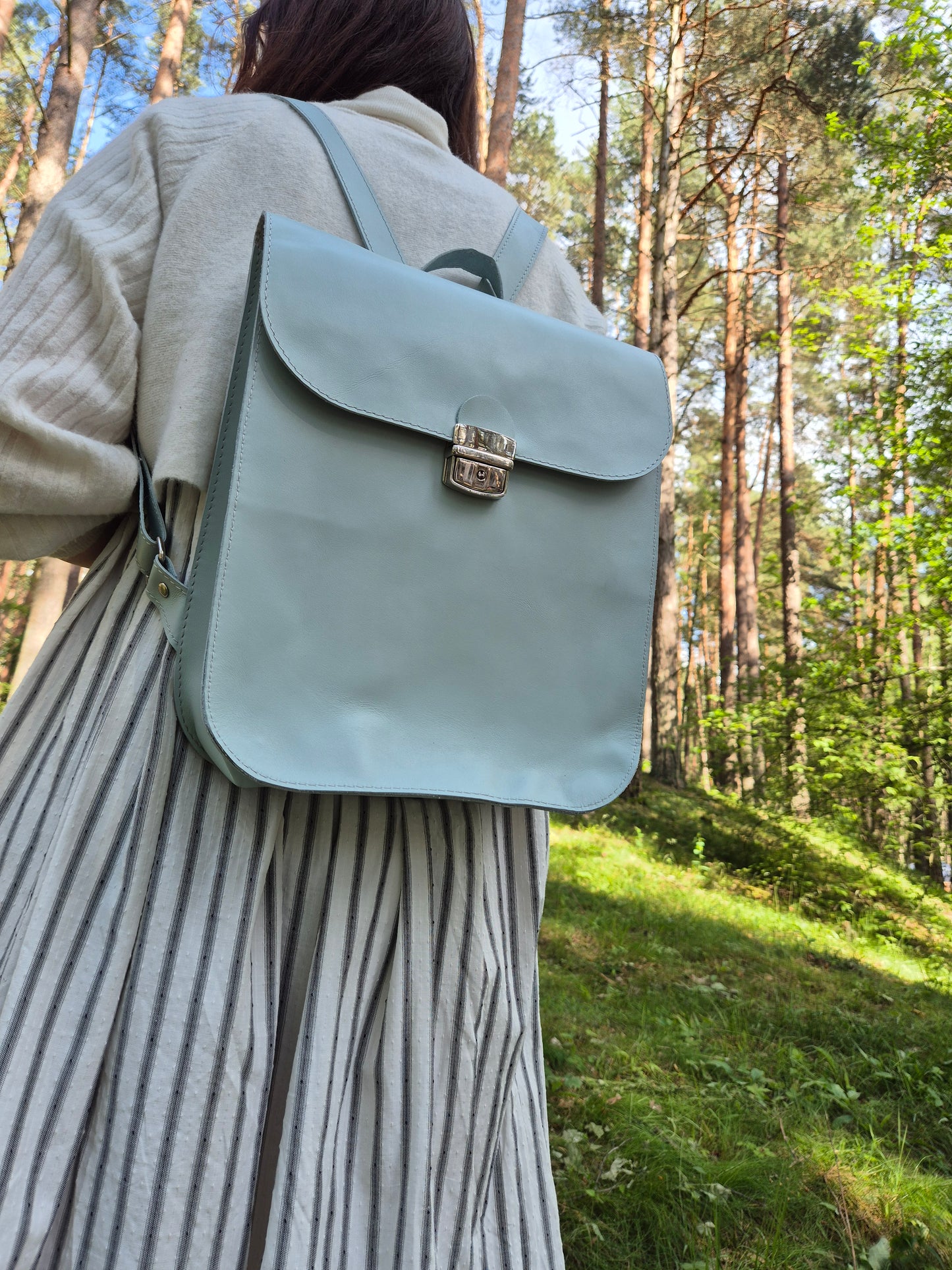 Saddle bag Marshmallow blue